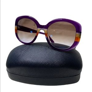 Salvatore Ferragamo TriColor Sunglasses